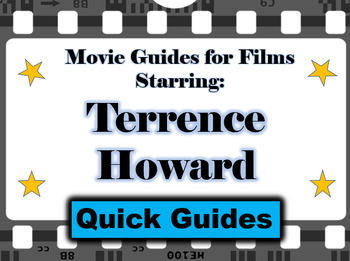 Preview of Quick Guide Bundle for Films Starring Terrence Howard - 3 Quick Guides
