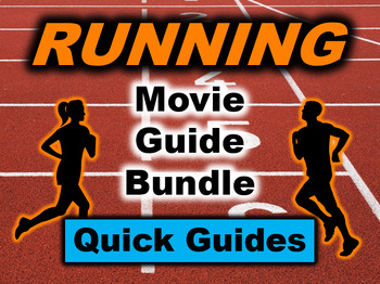 Preview of Quick Guide Bundle for Movies about Running/Runners (5 Quick Guides)