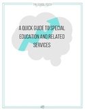 A Guide to Special Education and Related Services
