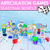 Articulation Games Bundle - Summer & more - Speech Therapy