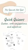 Quick Quizzes (Gustar, Regular Verbs, and Adjectives) with