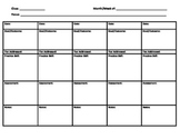 Quick Lesson Plan Template