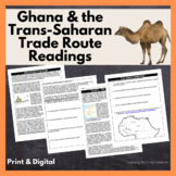 The Kingdom of Ghana  Reading & Trans-Saharan Trade Readin