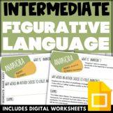 Figurative Language Posters - Literary Device Vocabulary W