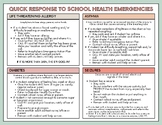Quick Response to Health Emergencies