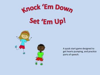 Preview of Knock 'Em Down! Set 'Em Up!