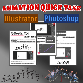 Preview of Quick Task: Adobe Illustrator and Photoshop Animation