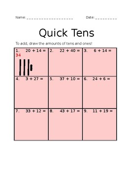 Preview of Quick Tens