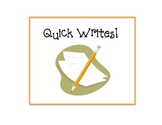 Quick Write -- Step by Step (PDF)