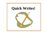 Quick Write -- Step by Step (PowerPoint)