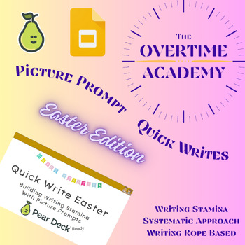 Preview of Quick Write - Visual Prompts - Easter Edition