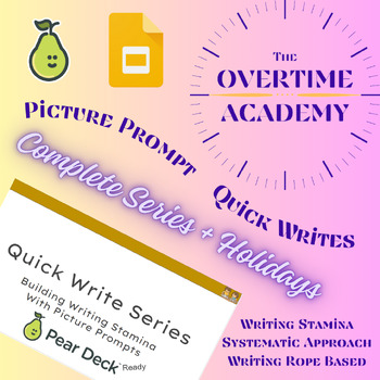 Preview of Quick Write - Visual Prompts - Complete Set Plus Holidays