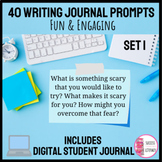 Quick Writes Writing Journal Prompts & Digital Journal for
