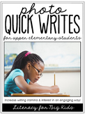 Quick Writes for Upper Elementary Students
