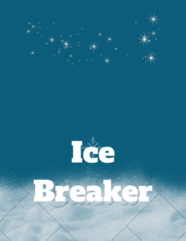 Preview of Quick and Easy Ice Breaker