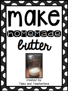Preview of Quick and Easy Science Experiment:Homemade Butter (Liquids Changing into Solids)