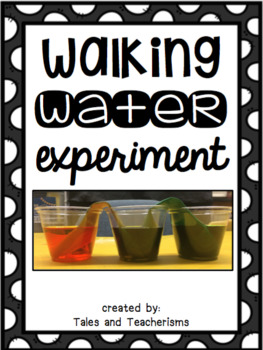 Preview of Quick and Easy Science Experiment: Walking Water (Writing an Experiment)