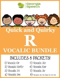 Quick and Quirky Articulation: Vocalic R Speech Activities-Sentence level BUNDLE