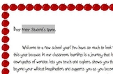 Quick-n-Easy Elementary Student Welcome Letter