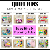 Independent Work Bundle | Busy Bins Morning Tubs Fine Moto