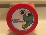 Quiet Critters Round Art Label