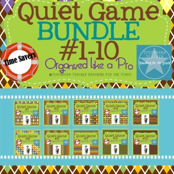 Preview of Quiet Games 1-10 BUNDLE