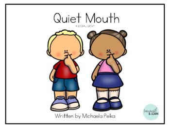 quiet mouth clip art