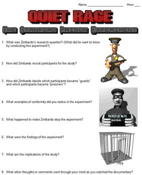 the stanford prison experiment movie worksheet