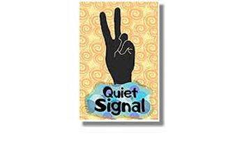 Preview of Quiet Signals Classroom Sign 