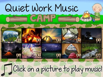 Preview of Quiet Work Music At Your Fingertips - Camping