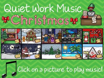 Preview of Quiet Work Music At Your Fingertips - Christmas