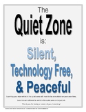 Quiet Zone Expectations Poster
