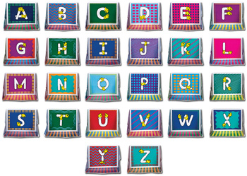 Alphabet Lore Latter x | Art Print