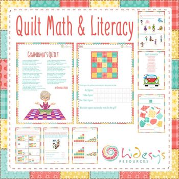 quilt preschool math literacy unit by hidesy tpt