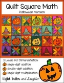 Halloween Math Art -Quilt Square