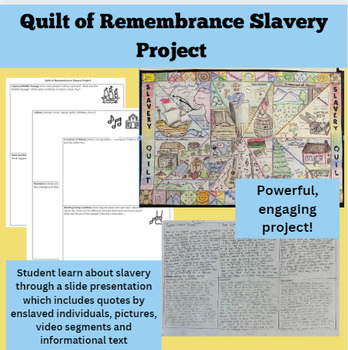 Preview of Quilt of Remembrance Slavery Project