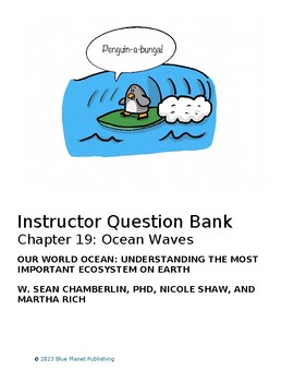 Preview of Quiz Bank for Chapter 19: Ocean Waves of Our World Ocean Essentials