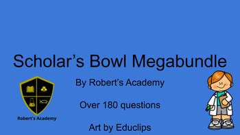 Preview of Quiz Bowl Mega Bundle
