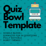 Quiz Bowl Review Game Template 
