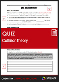 Quiz - Collision Theory - Distance Learning