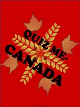 Preview of Quiz Me Canada Distance Learning