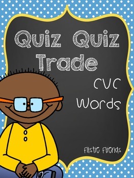 phonics worksheets Friends Trade Quiz Quiz   by Teachers Firstie CVC Words