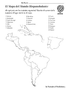 Quiz Quiz Trade Cards featuring De dónde eres - w/ Geography Extension ...