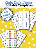 Quiz Quiz Trade Cooperative Learning Template