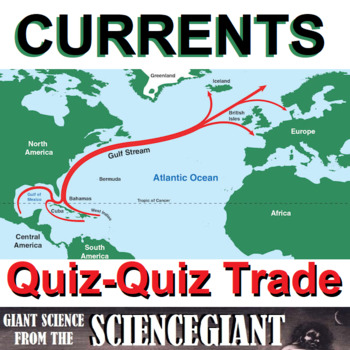 Preview of Quiz-Quiz Trade: Oceans and Currents