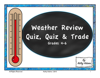 Preview of Quiz Quiz Trade Weather Review