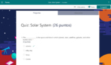 Quiz: Solar System