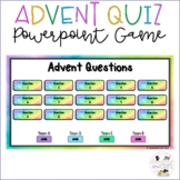 Quiz Style Review Game for Advent