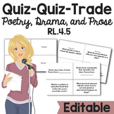 Quiz Quiz Trade RL.4.5 Poetry Drama & Prose or Story | Fla