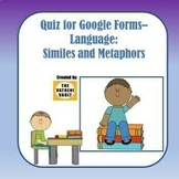 Quiz for Google Forms - Similes and Metaphors